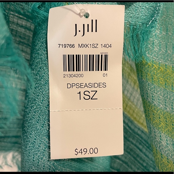 Linen/Cotton Scarf NWT - Picture 4 of 7